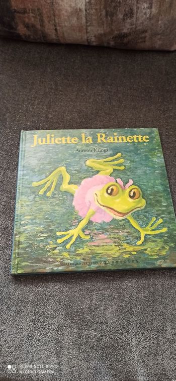 Livre Juliette la rainette
