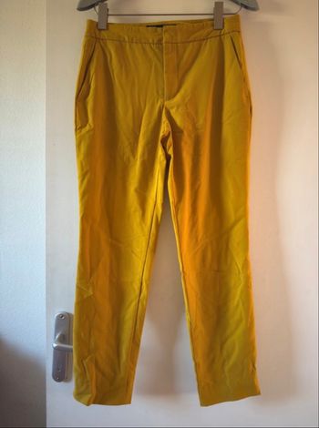 Pantalon jaune Zara taille 34