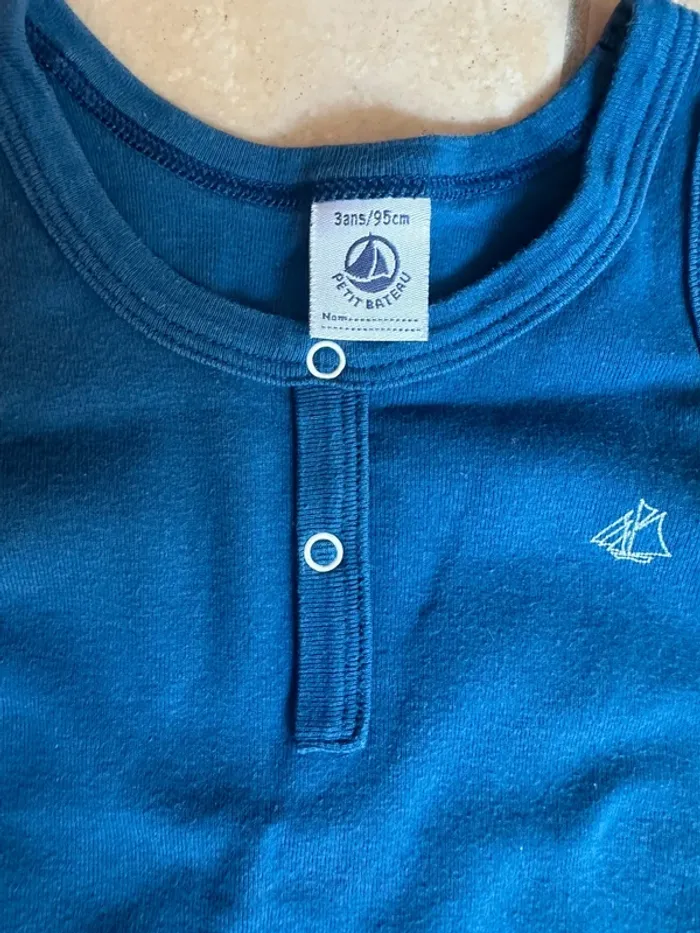 Maillot de corps / marcel Petit Bateau 3 ans - photo numéro 2
