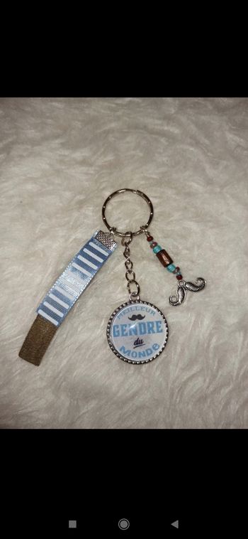 Porte clé beau fils " Meilleur gendre du monde "