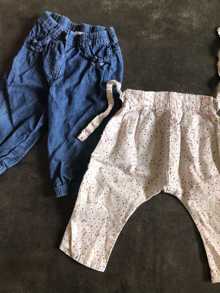 Lot vêtement été fille 6 mois 12 pièces - photo numéro 4