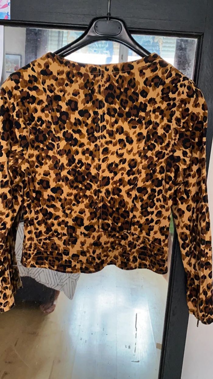 Veste justfab léopard - photo numéro 3