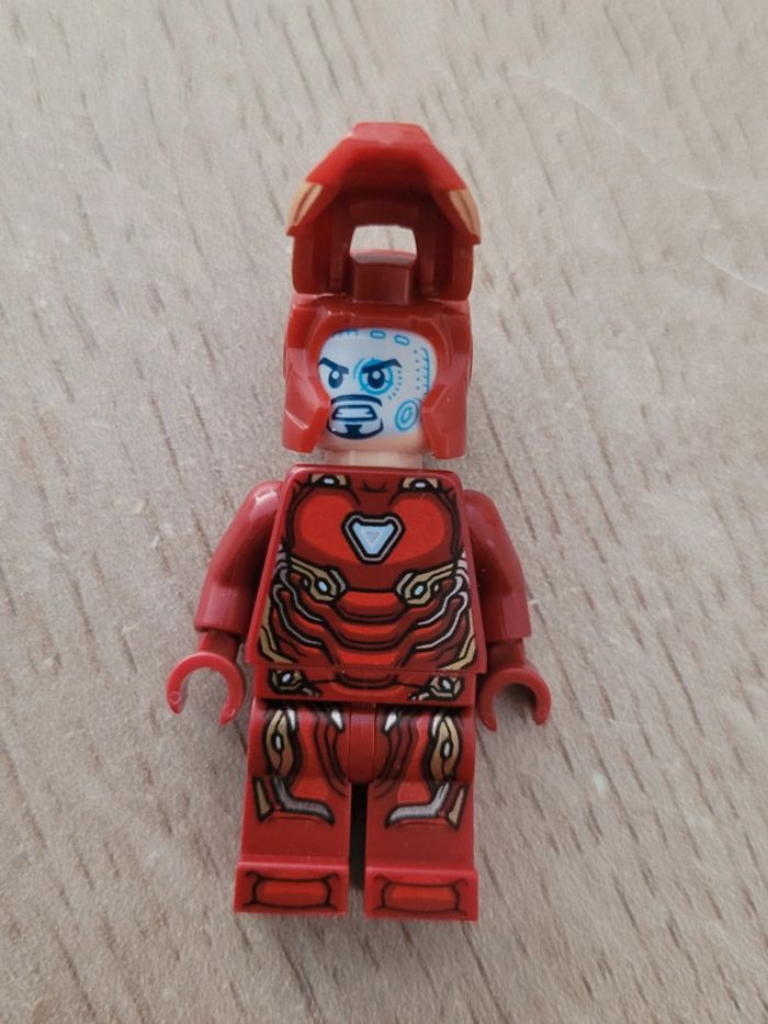 LEGO Marvel Infinity War Iron Man Mark 50 Minifigure - sh496 76218 Sh0496 - photo numéro 3