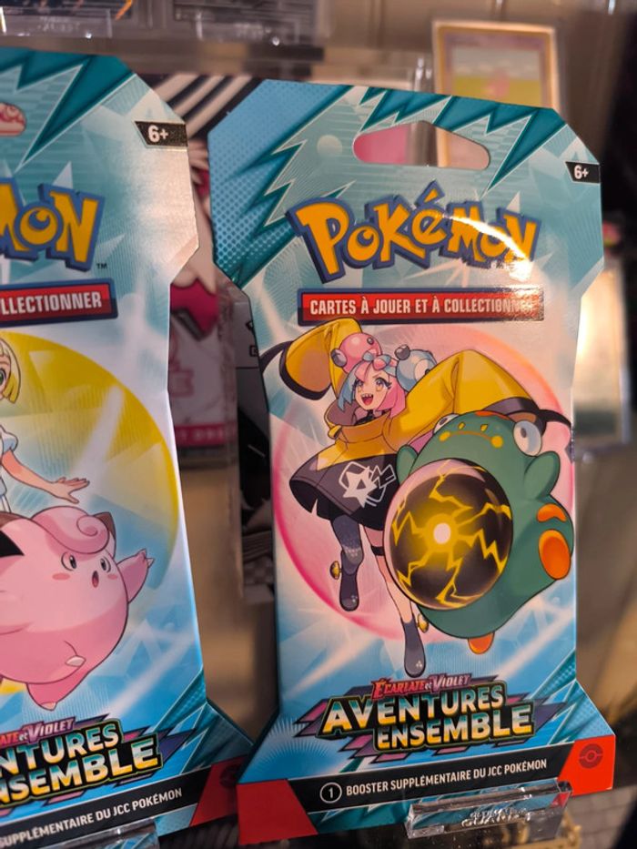 Pokémon – Artset EV09 Aventures Ensemble – Blisters carton scellés – Neuf - photo numéro 2