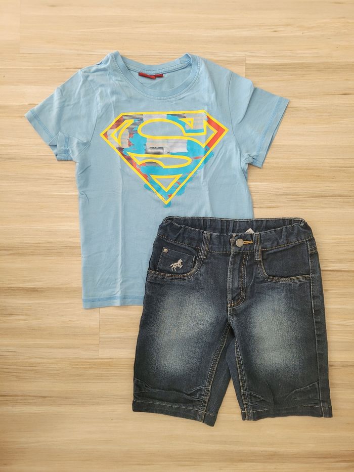 Shorts et t-shirt, garçon 4-5 ans. - photo numéro 1