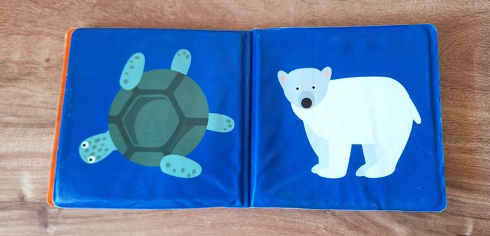 Livre de bain bébé "animaux marins" - photo numéro 4