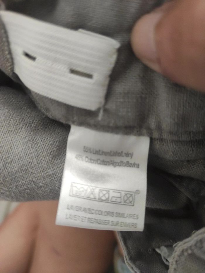 Pantalon en lin pick ouic 2 ans - photo numéro 3