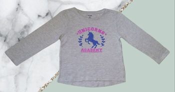 Tee-shirt licorne Kiabi 3 ans