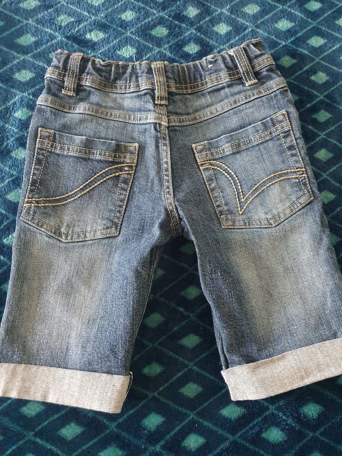 Bermuda jeans DPAM taille 4 ans - photo numéro 2