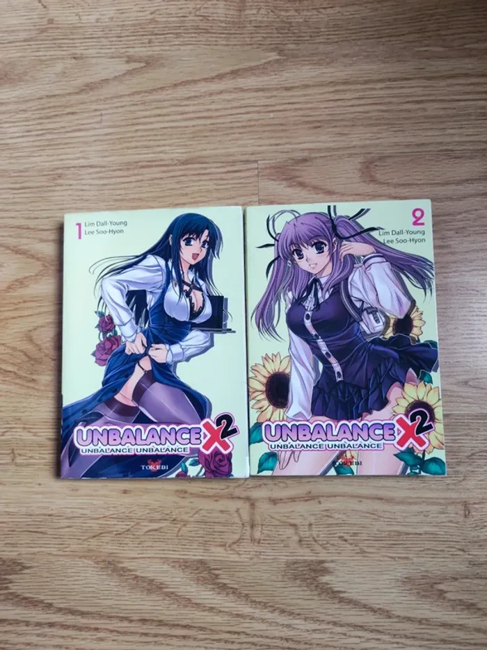 Lot de 2 mangas Unbalance X2
