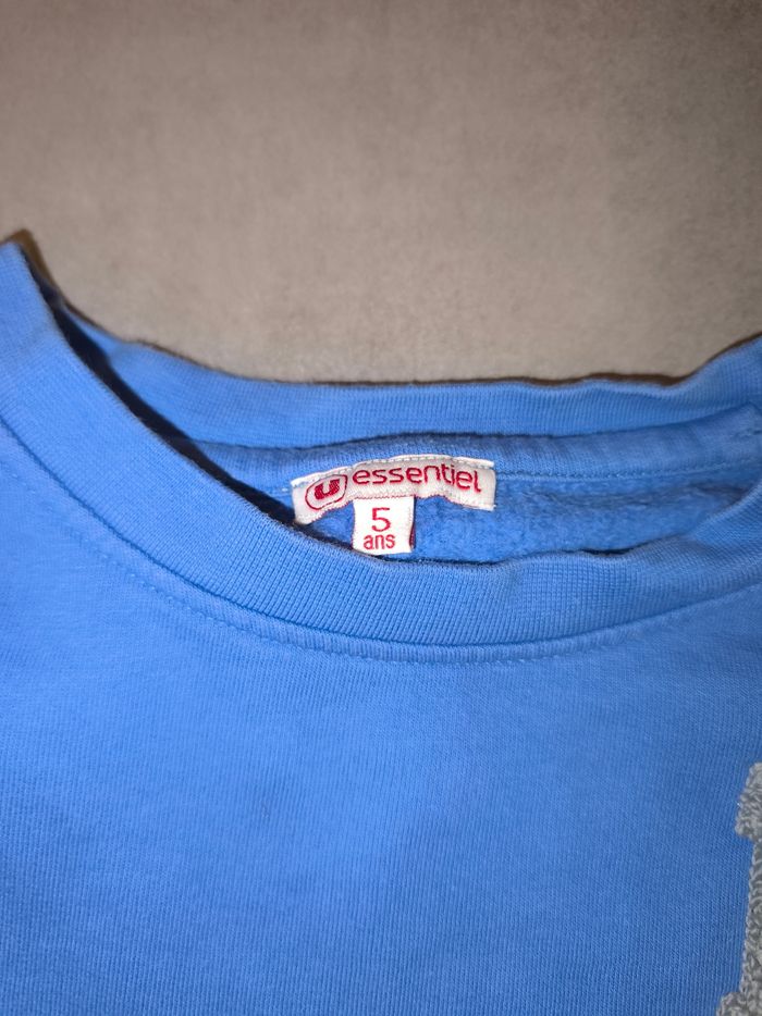 Pull bleu enfant - photo numéro 2