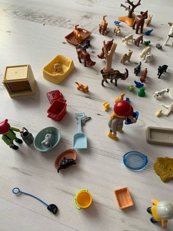 Gros lot Playmobil animaux et personnages