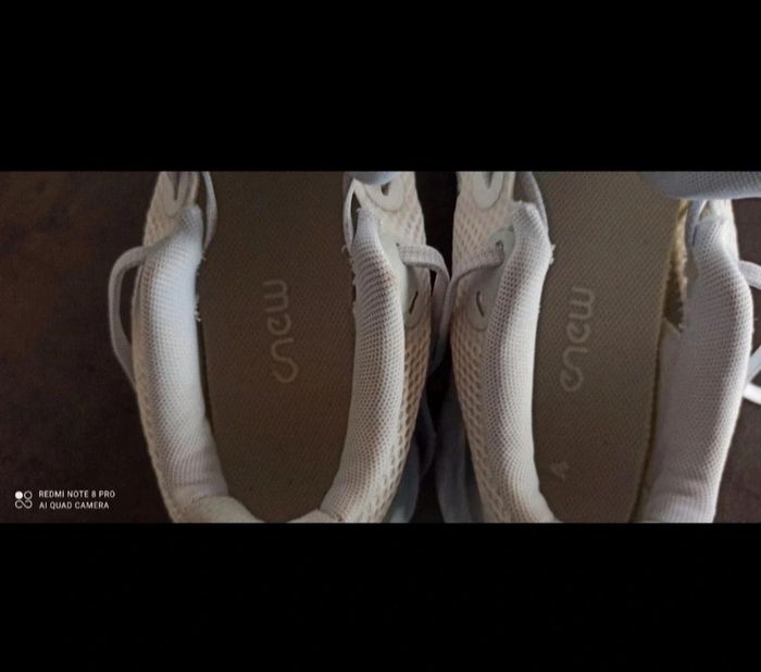 Baskets Nike renew run blanches - photo numéro 5
