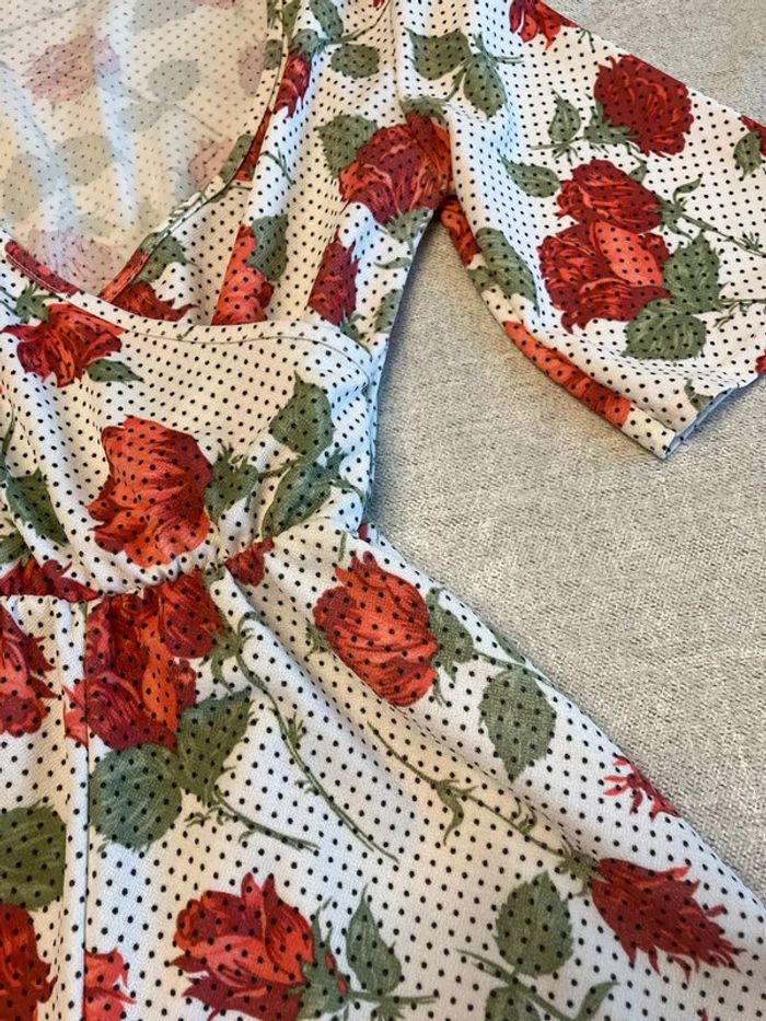 Combinaison short fleurie – Daisy Street – Taille S - photo numéro 3