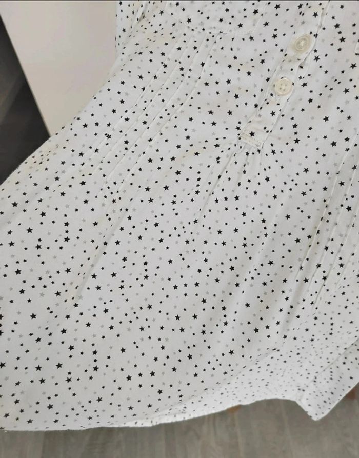12 € Chemise manches longues Tape à l'œil Motif étoiles 6 ans Excellent état - photo numéro 3
