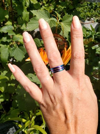 Bague en acier inoxydable