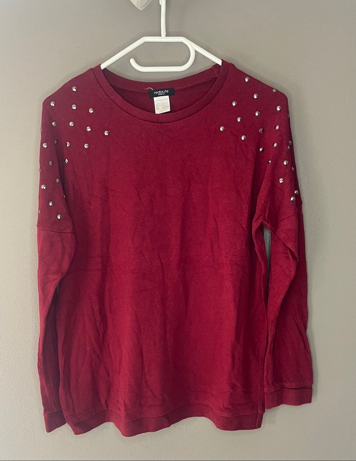 Pull bordeaux