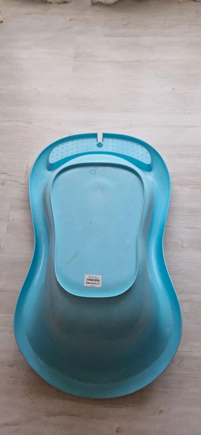 Baignoire bébé bleue - photo numéro 3