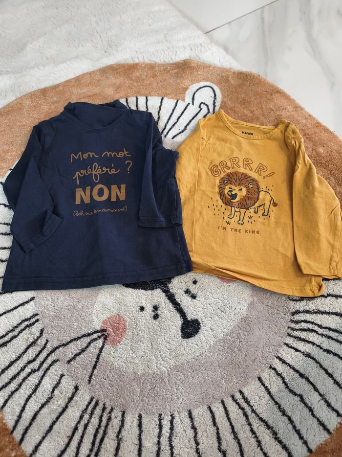 Tee shirt manche longue garcon 9 mois - photo numéro 6