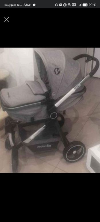 Poussette trio nania