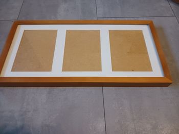 cadre en bois pèle mêle 52 x 25,5 cm Neuf