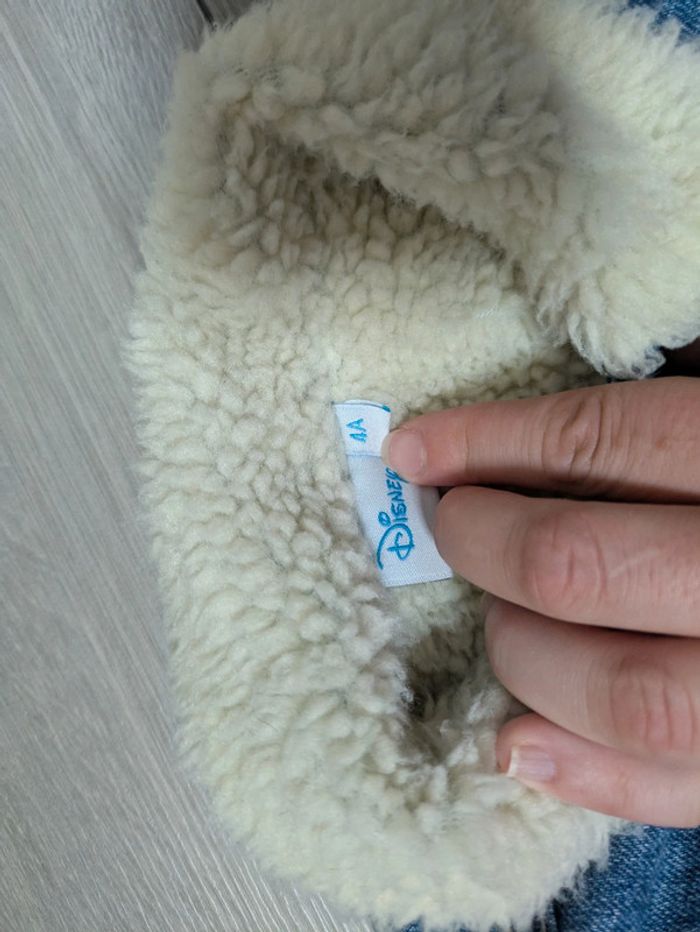 Veste en jeans polaire mickey Disney 4 ans - photo numéro 3