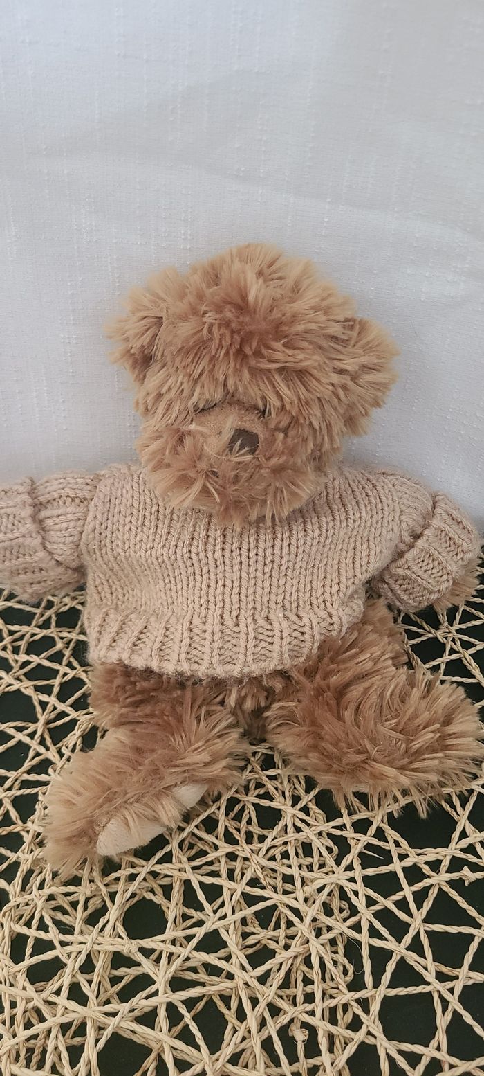 Peluche ours pull Bukowski Deisgn - photo numéro 3