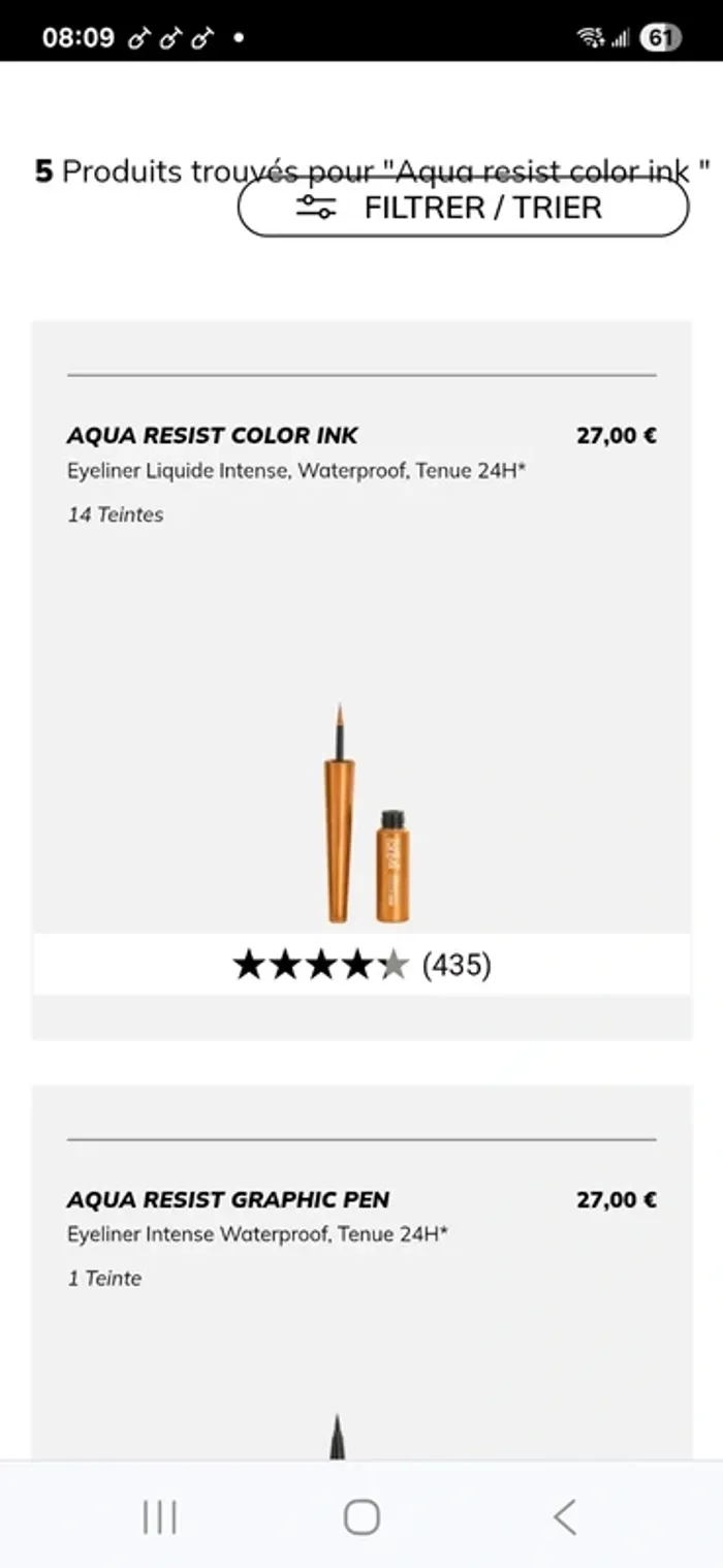 Lot trousse 4 make up for ever - photo numéro 11