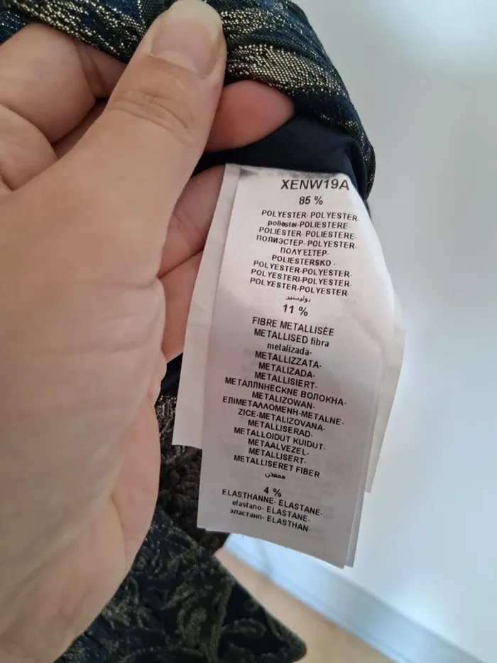 Veste brodée dorée - Nafnaf - 36/S - photo numéro 6