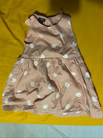 Robe rose bébé taille 12 mois