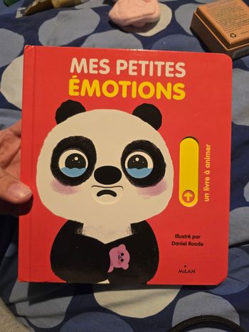 Livre mes petites émotions Milan