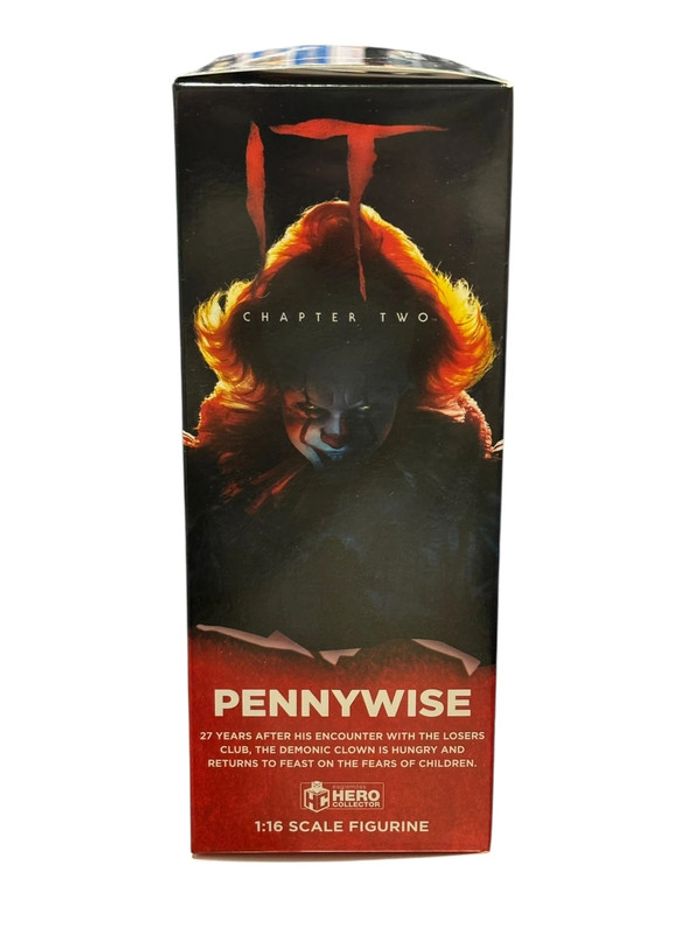 Figurine It Chapter Two Pennywise 1:16 Eaglemoss Hero Collector neuf - photo numéro 3