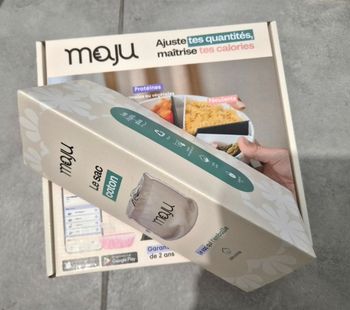 Pack découverte Bol Maju Rééquilibrage alimentaire, Rose et Crème, Neuf