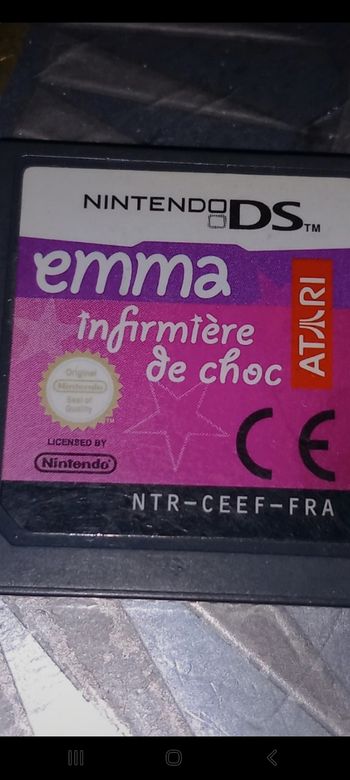 Emma infirmière de choc Nintendo ds