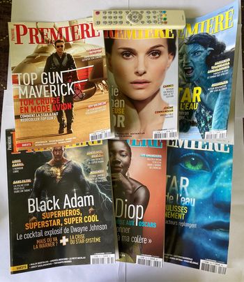 Lot 11 magazines Première