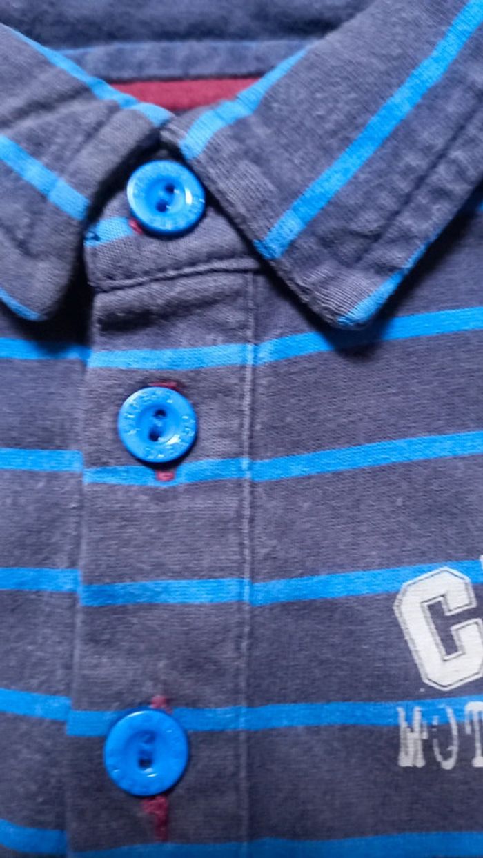 Polo rayé à manches longues - photo numéro 3