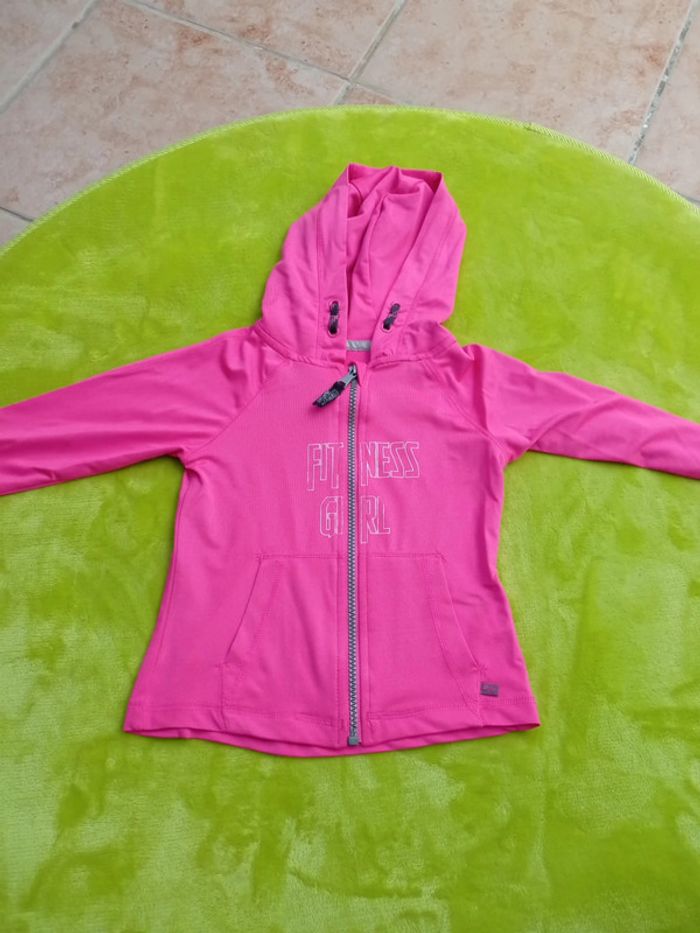 Veste de sport rose Orchestra taille 4 ans