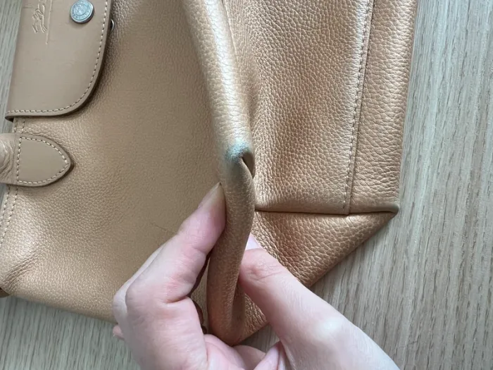 Longchamp pliage cuir - photo numéro 7