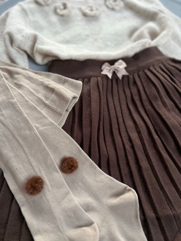 Ensemble chaud 5 pièces fille 7ans - photo numéro 2