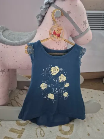 T shirt la vie est belle 3ans 98cm