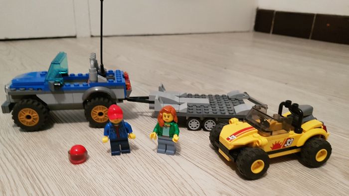 Lego City 60082 buggy des dunes + les 2 livrets de montage. Sans boîte - photo numéro 3