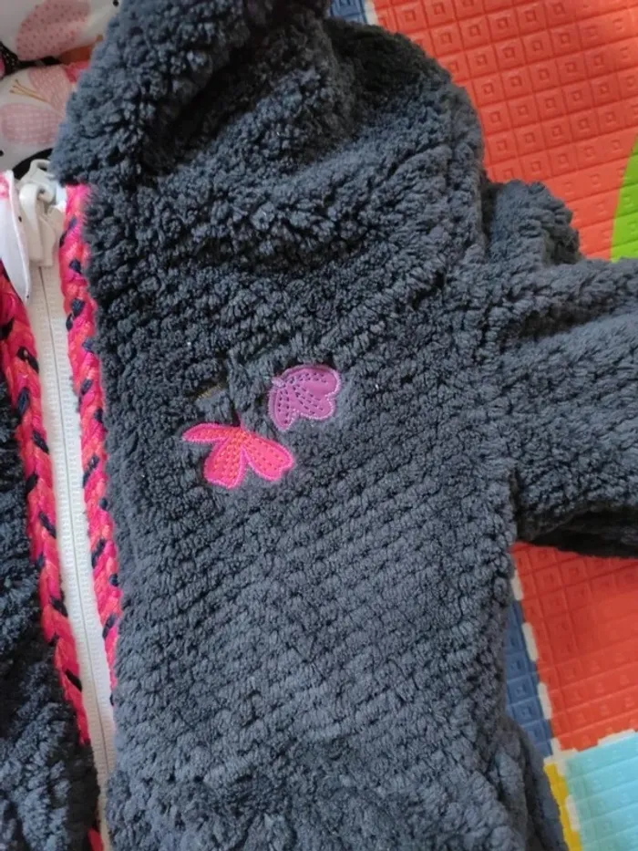 Manteau réversible Catimini 6 mois - photo numéro 4