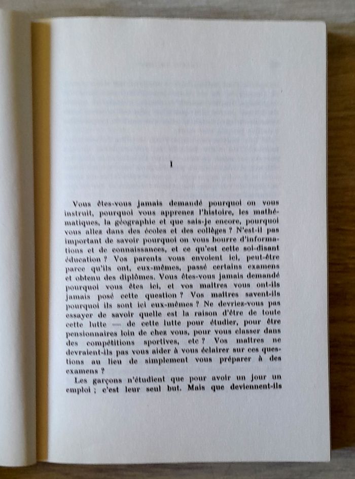 J. Krishnamurti face à la vie - photo numéro 4