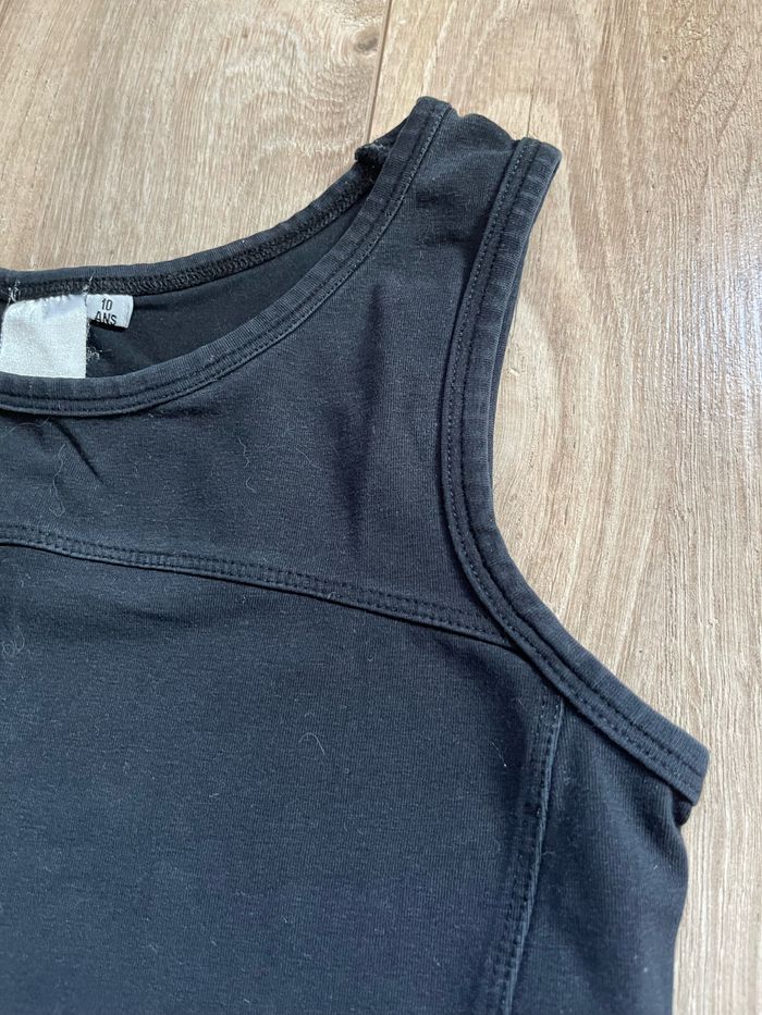 Débardeur noir Décathlon 10 ans - photo numéro 2