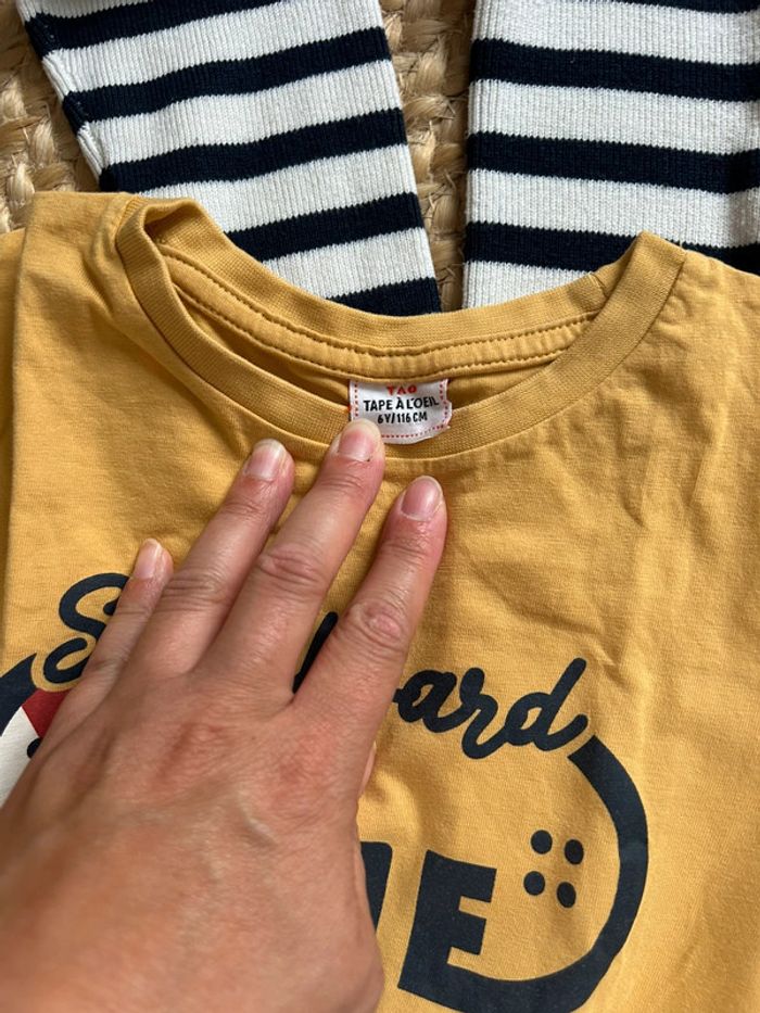 Lot pull, tee shirt et jean vertbaudet - photo numéro 4