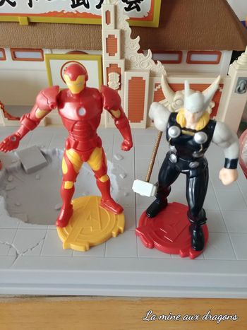 Figurine Iron Man Thor 2014 Marvel Subs Action figure rare avengers