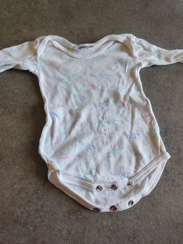 lot 3 body 6 mois manches longues - photo numéro 4