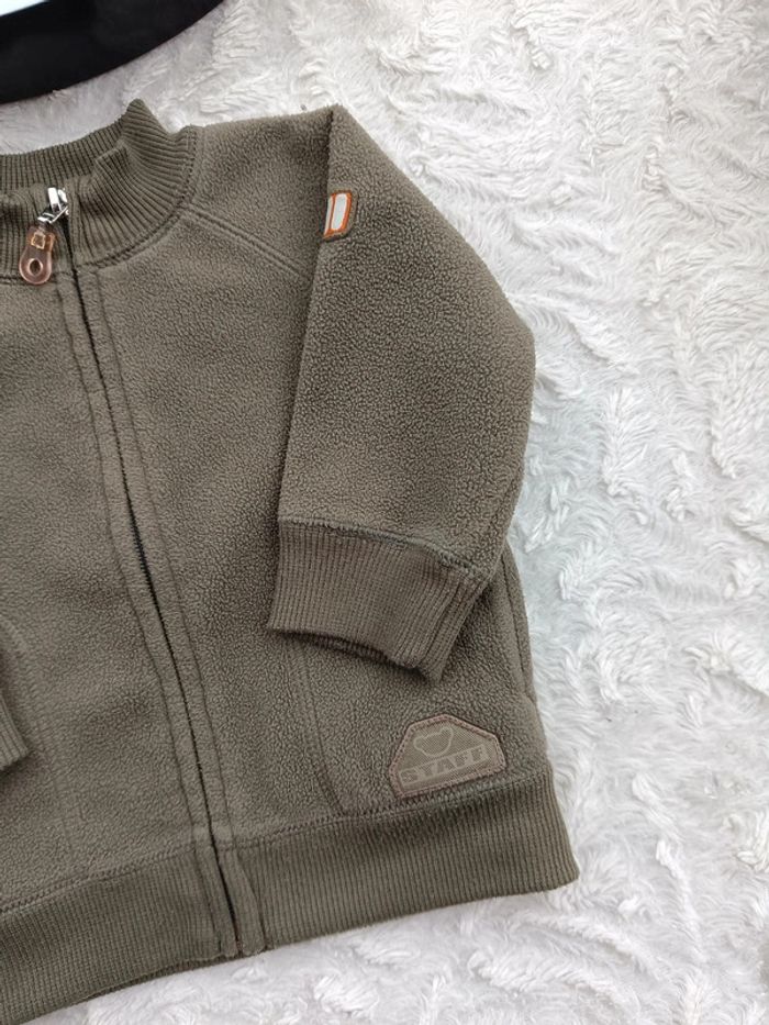 Gilet veste zippée Garçon 3 mois Tex - photo numéro 4