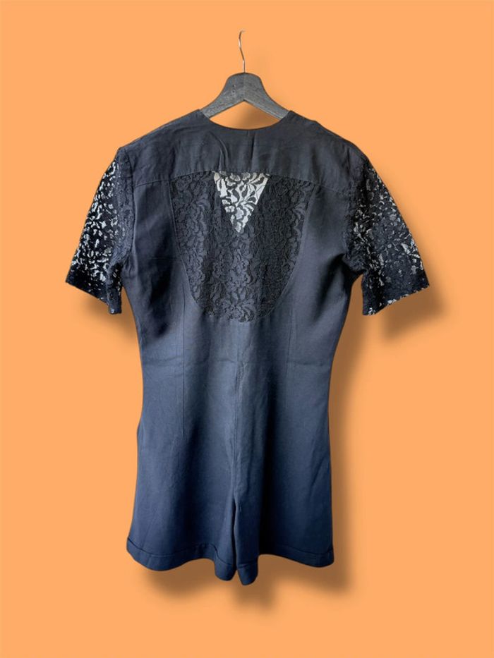 Combi short noire et dentelle - photo numéro 4