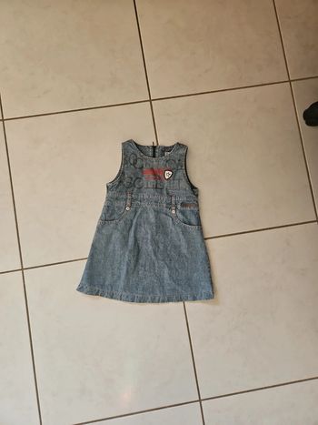 Robe en jean 3 ans Alphabet cont3